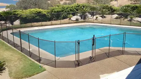 Above Ground Pool Fences Systems Fresno Customized, Removable Pool Fencing Company