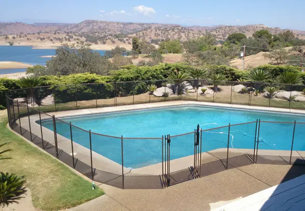 Modern Outdoor Pool Fence