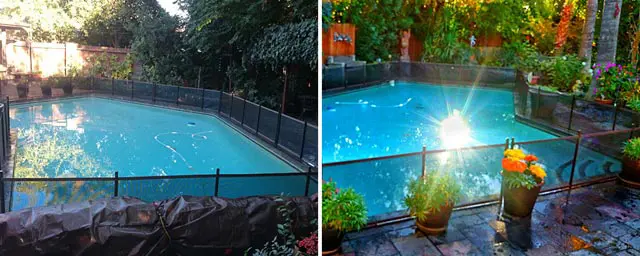 Removable Pool Fence