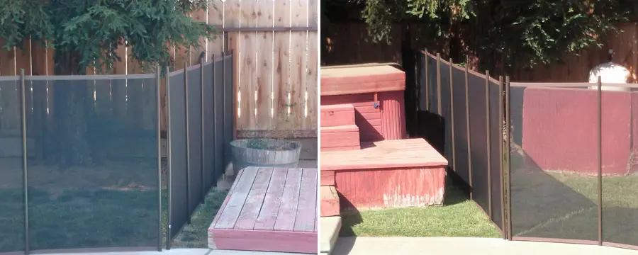 Removable Pet Fence Installation