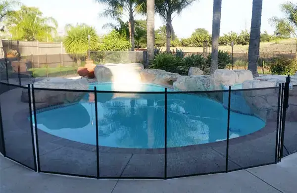 Removable Pool Fence Installers in Hanford, CA Residential Pet Mesh Pool Fence Hanford, California